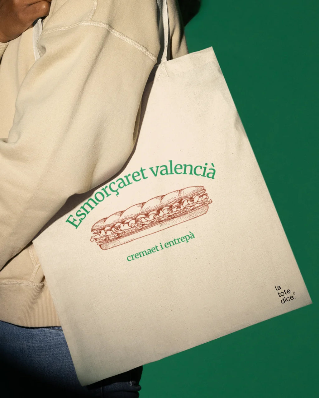totebag esmorçaret valencià