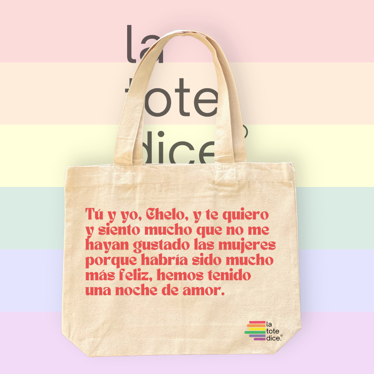 Tú y yo, CHELO. - PRIDE EDITION - Rojo