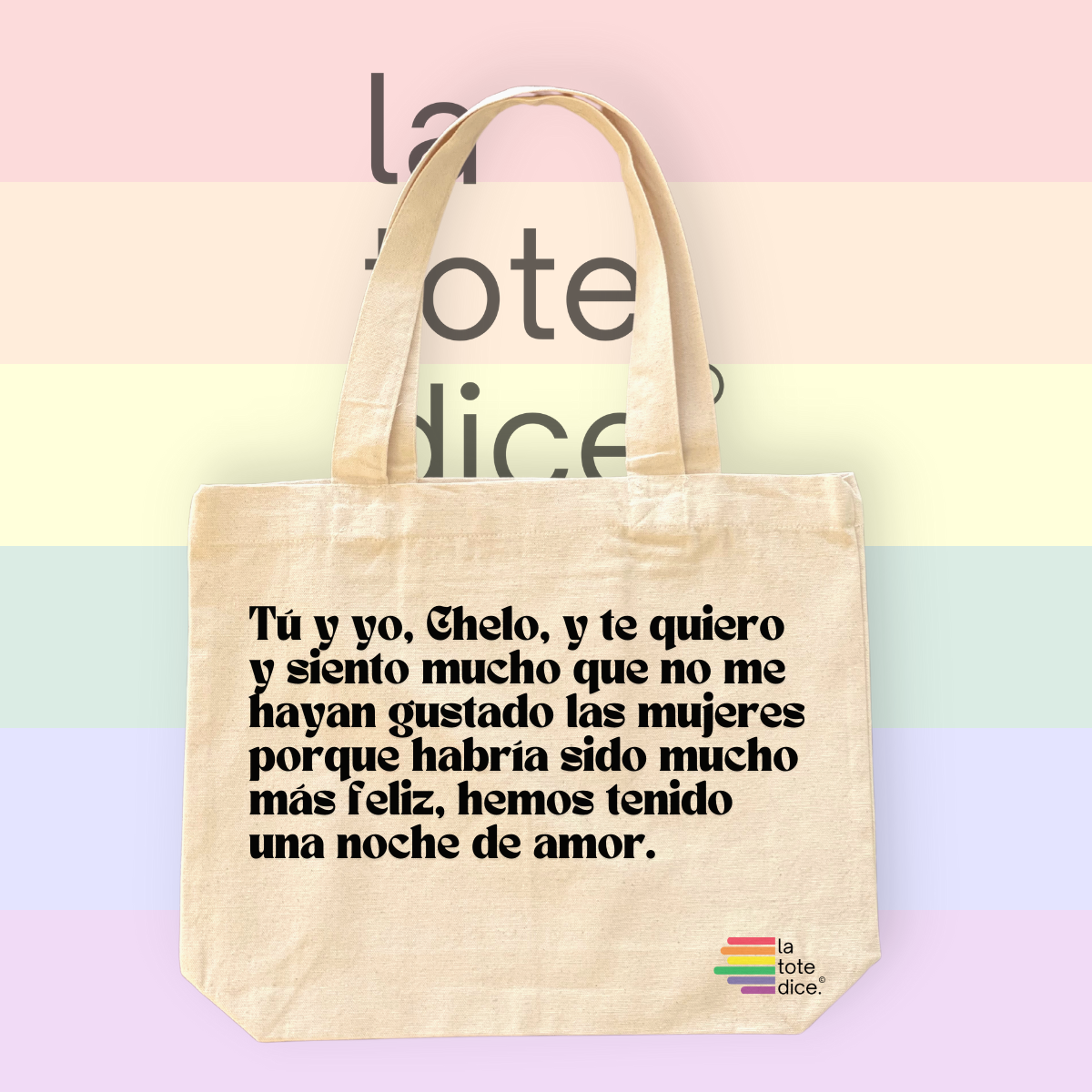 Tú y yo, CHELO. - PRIDE EDITION - Negro