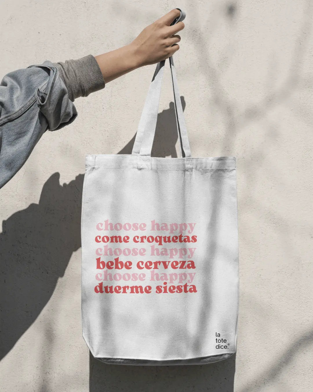 Totebag Choose Happy