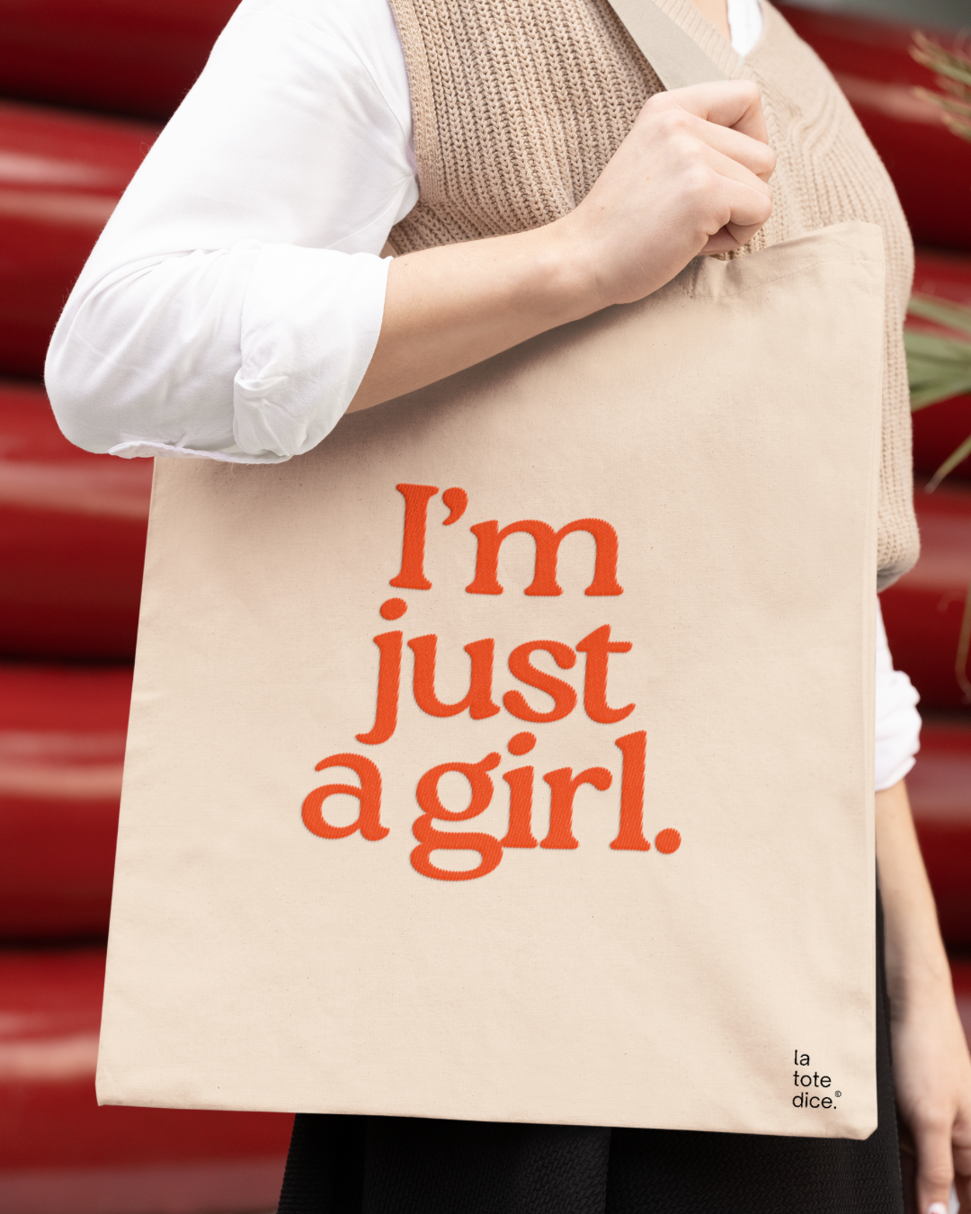 Totebag I’m just a girl