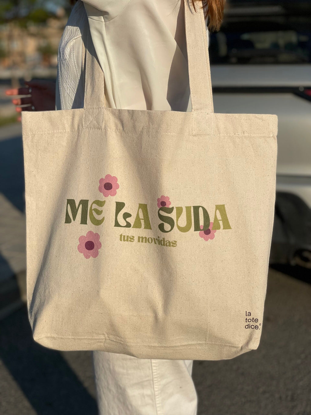 Totebag grande - Me la sudan tus movidas