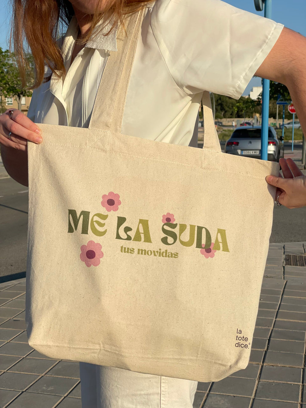 Totebag grande - Me la sudan tus movidas
