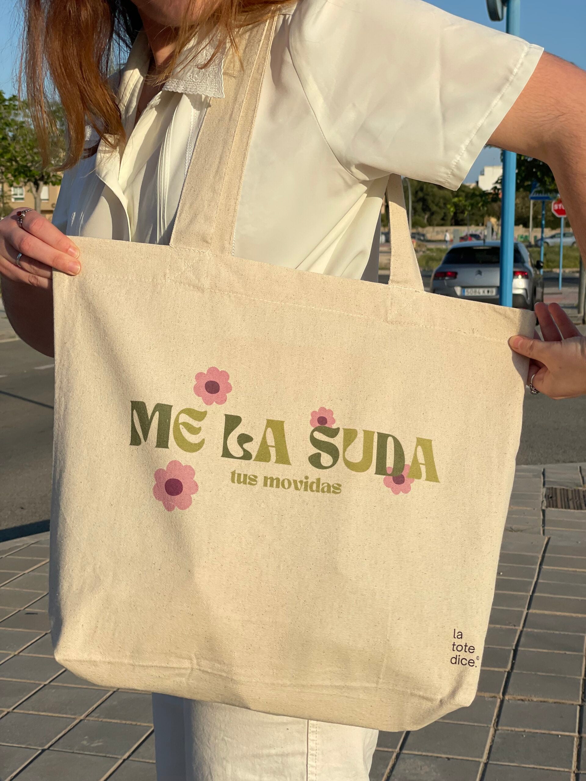 Totebag grande - Me la sudan tus movidas