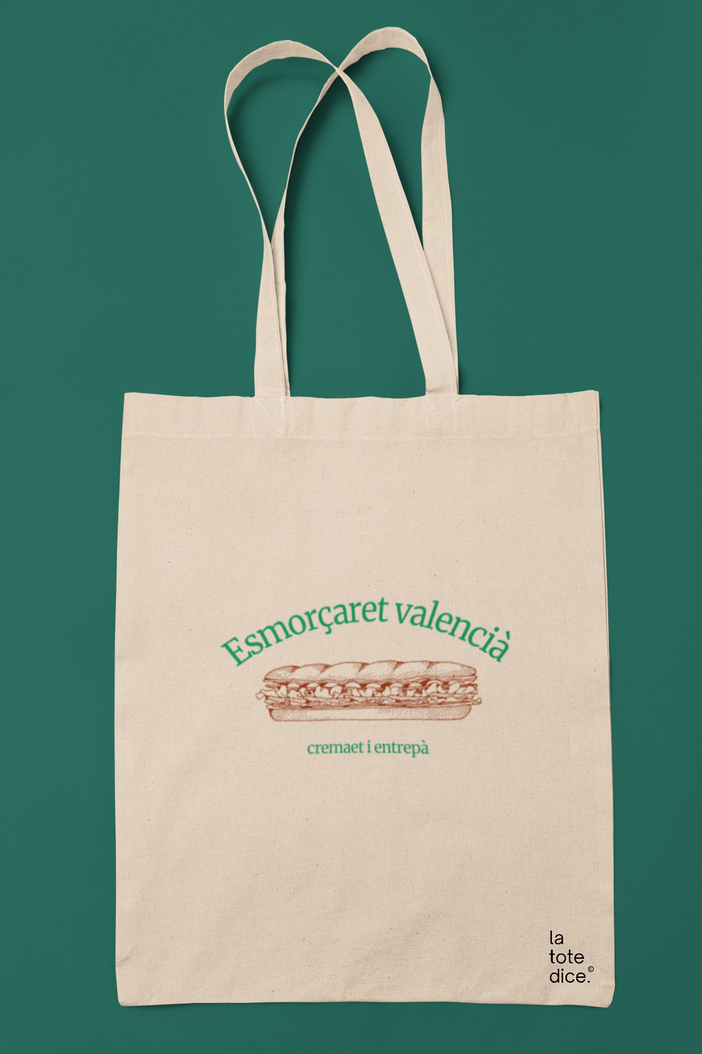 totebag esmorçaret valencià