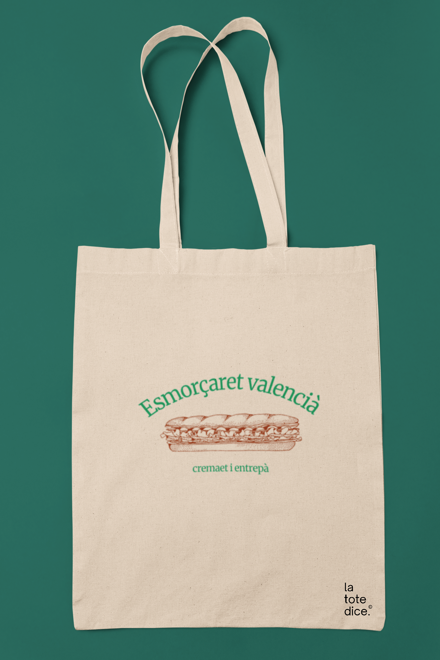 totebag esmorçaret valencià